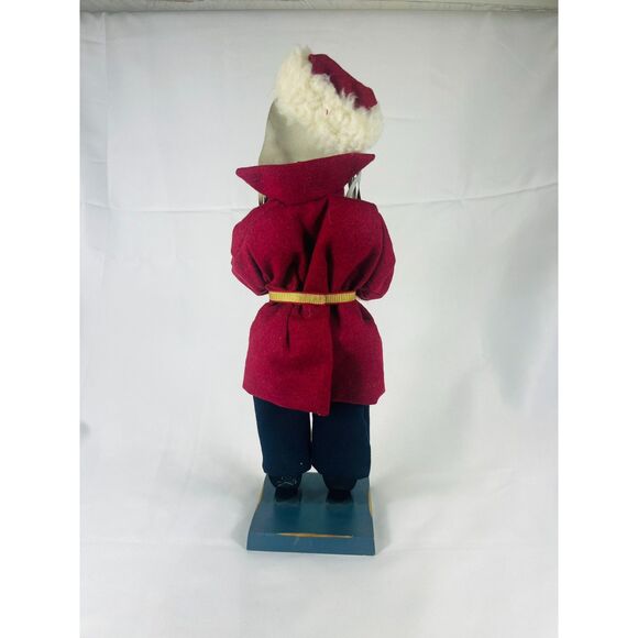 Vintage Metal Shadowdancer Santa Edna Young Signed 1987 - Picture 5 of 9